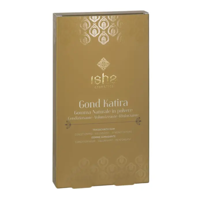 Isha Cosmetics Tratamiento Gond Katira Polvo Capilar Volumen Fortalecedor 100g